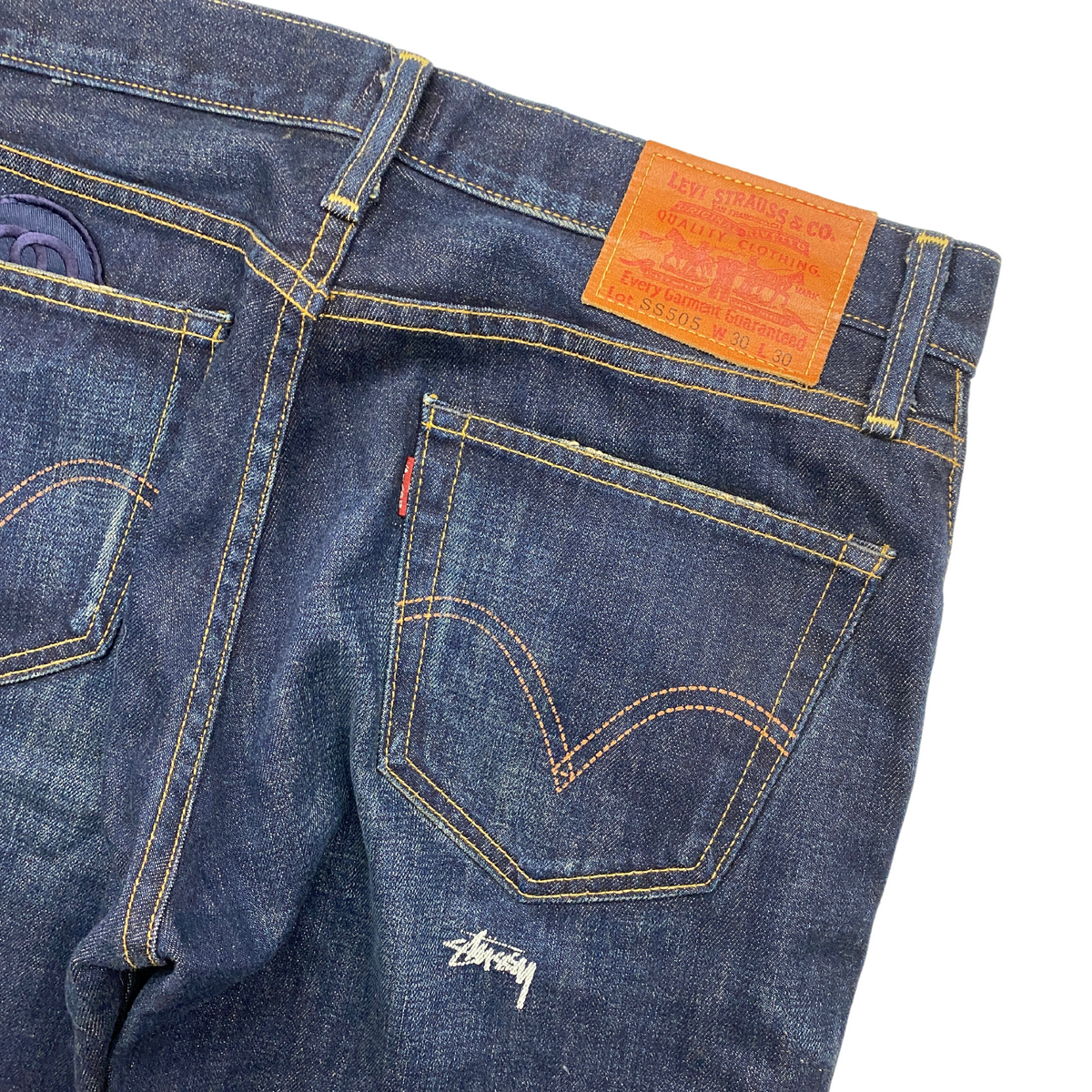 STUSSY x LEVIS PATCHWORK DENIM | Thrifty Towel STUSSY x LEVIS PATCHWORK DENIM | Thrifty Towel