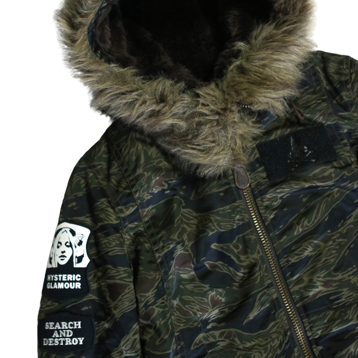 HYSTERIC GLAMOUR SEARCH AND DESTROY JACKET (M) | Thrifty Towel
