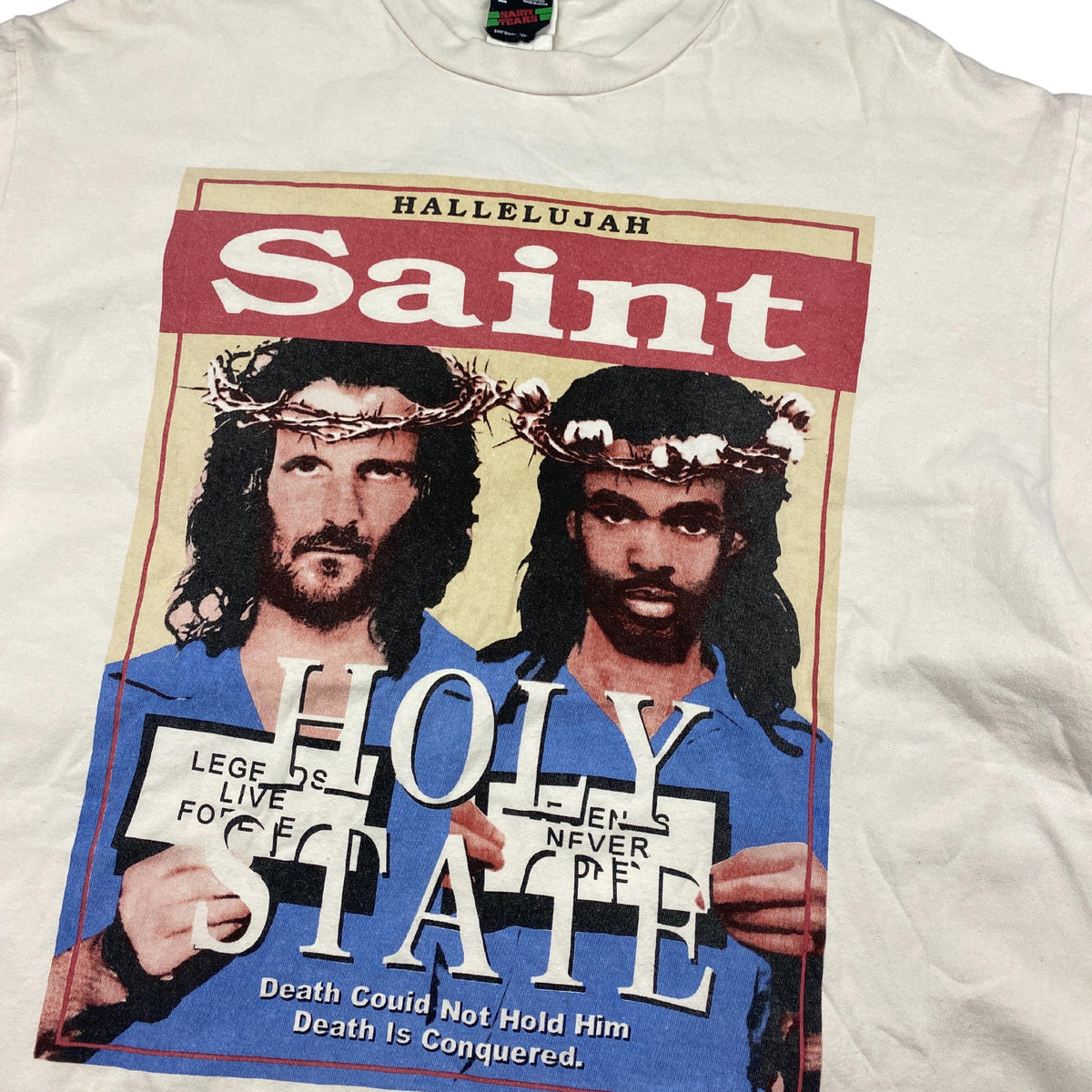 SAINT MXXXXXX HOLY STATE TEE (L) | Thrifty Towel