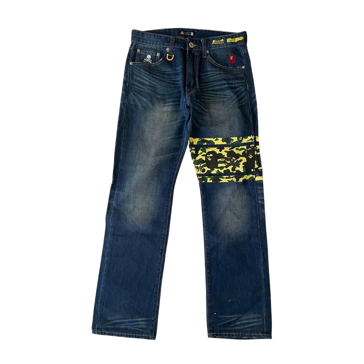 BATHING APE MASTERMIND JAPAN COLLAB JEAN | Thrifty Towel