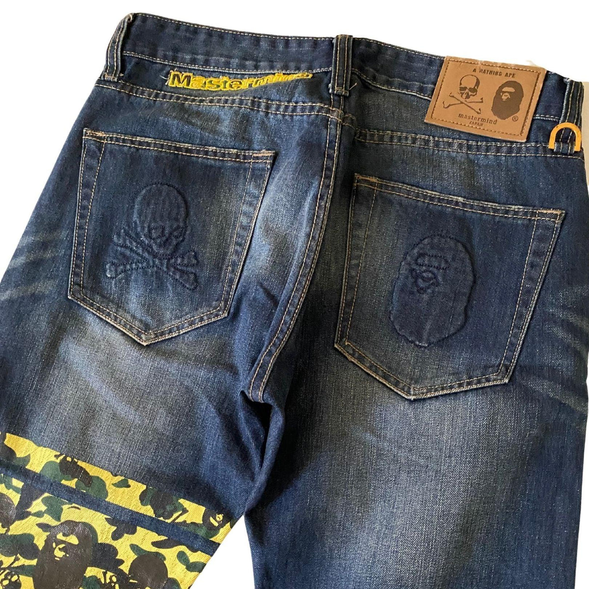 BATHING APE MASTERMIND JAPAN COLLAB JEAN | Thrifty Towel