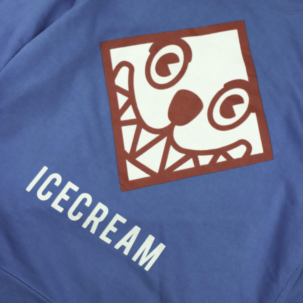 ICE CREAM RUNNING DOG FACE SWEATER - Ice Cream - Thrifty Towel 