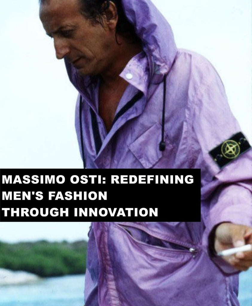MASSIMO OSTI: REDEFINING MEN'S FASHION THROUGH INNOVATION