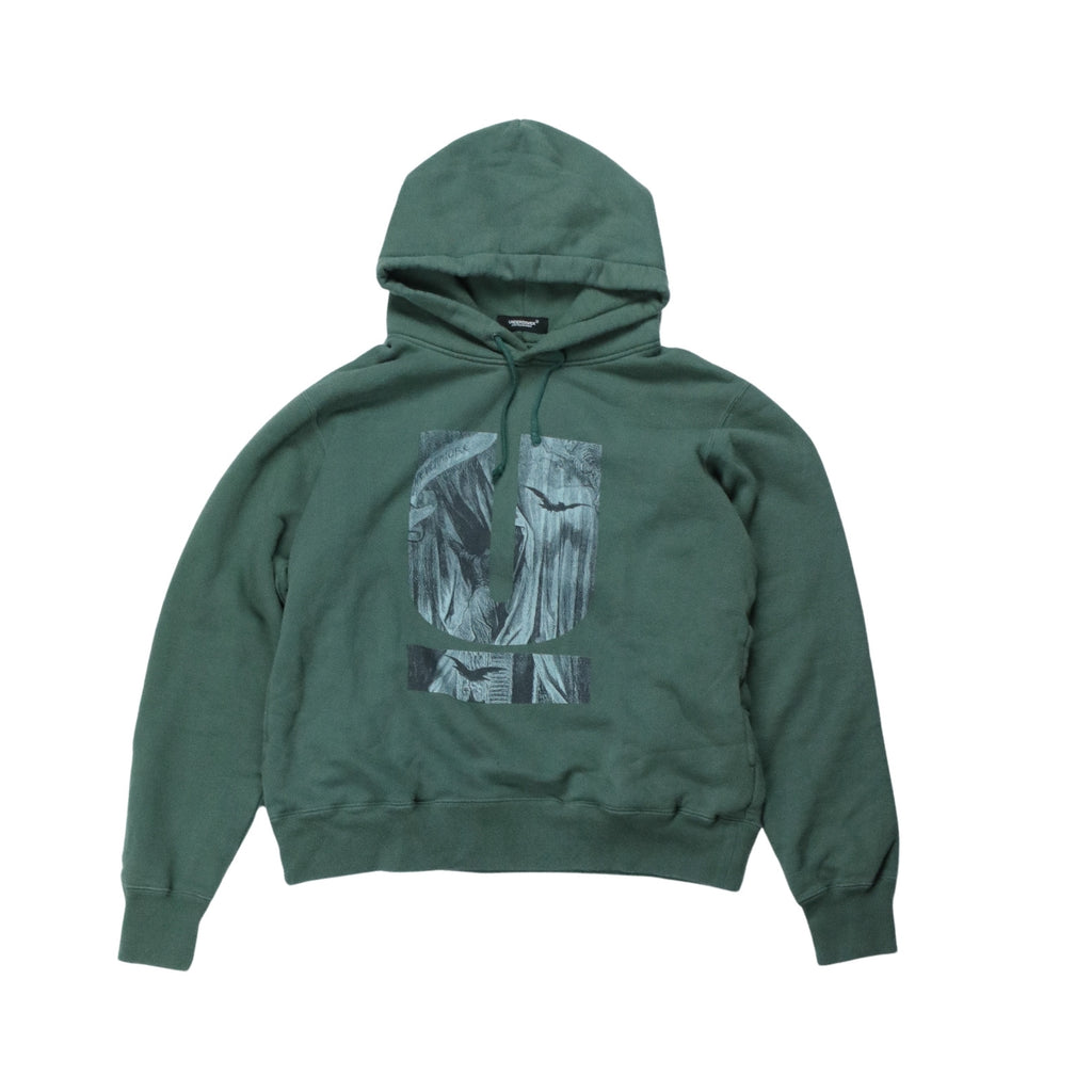 UNDERCOVER A/W 19 RAVEN HOODY GREY