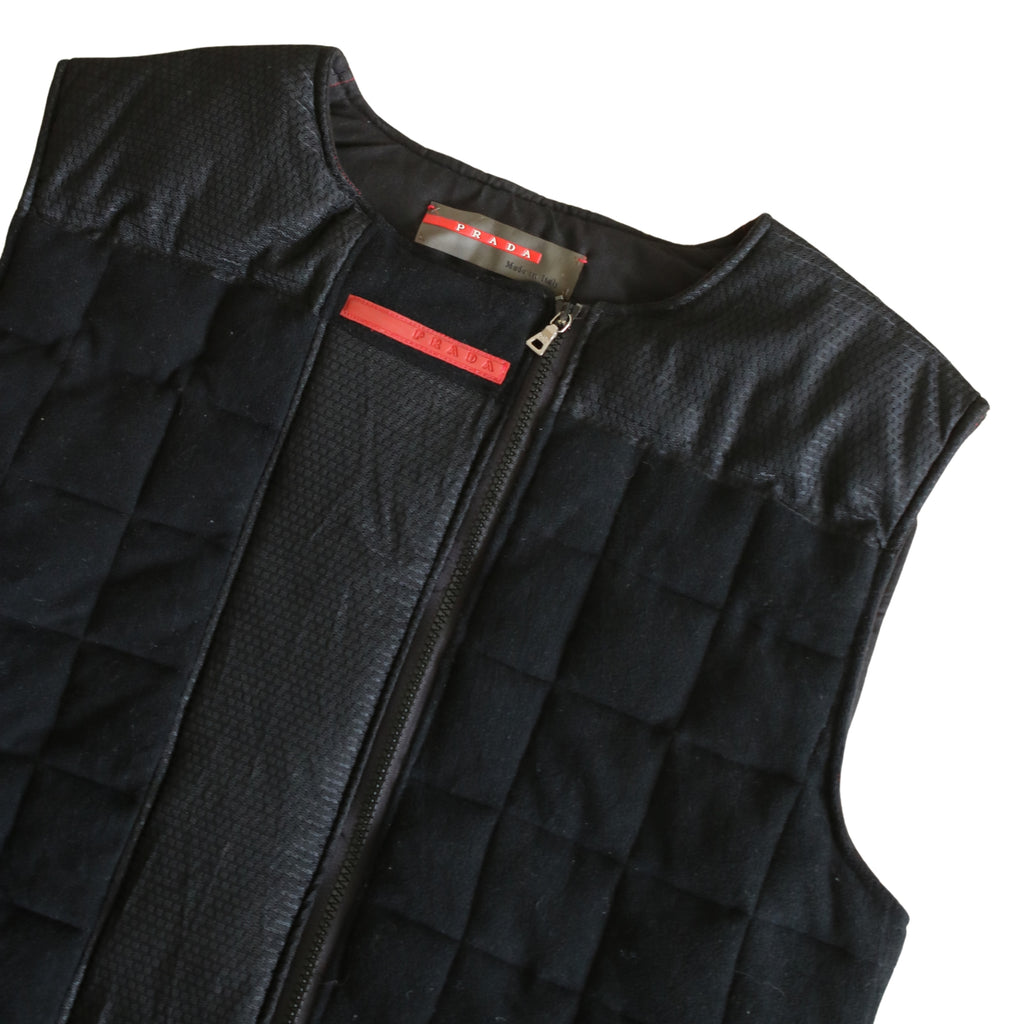 PRADA SPORT REWORKED GILET