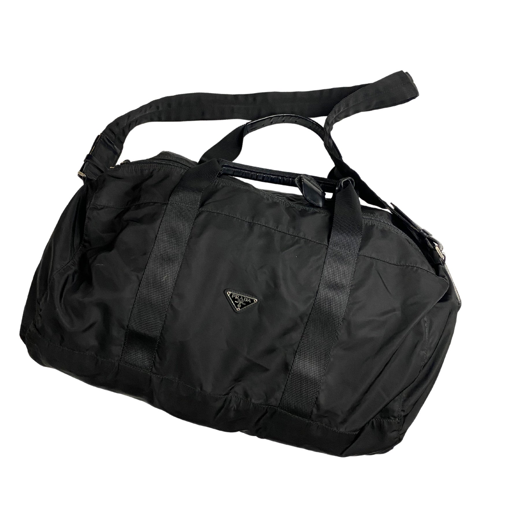 PRADA NYLON BOSTON BAG | Thrifty Towel