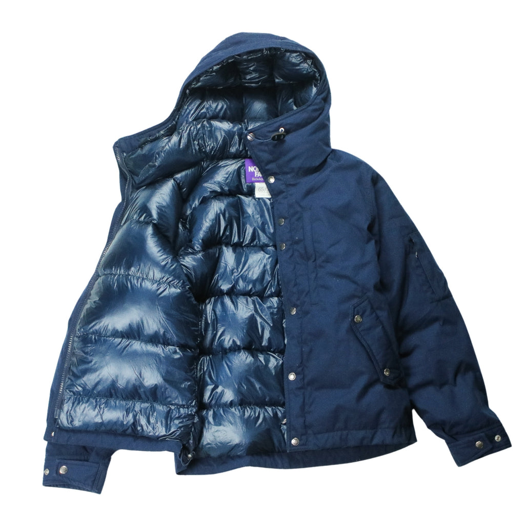 NORTH FACE PURPLE TAG PUFFER JACKET