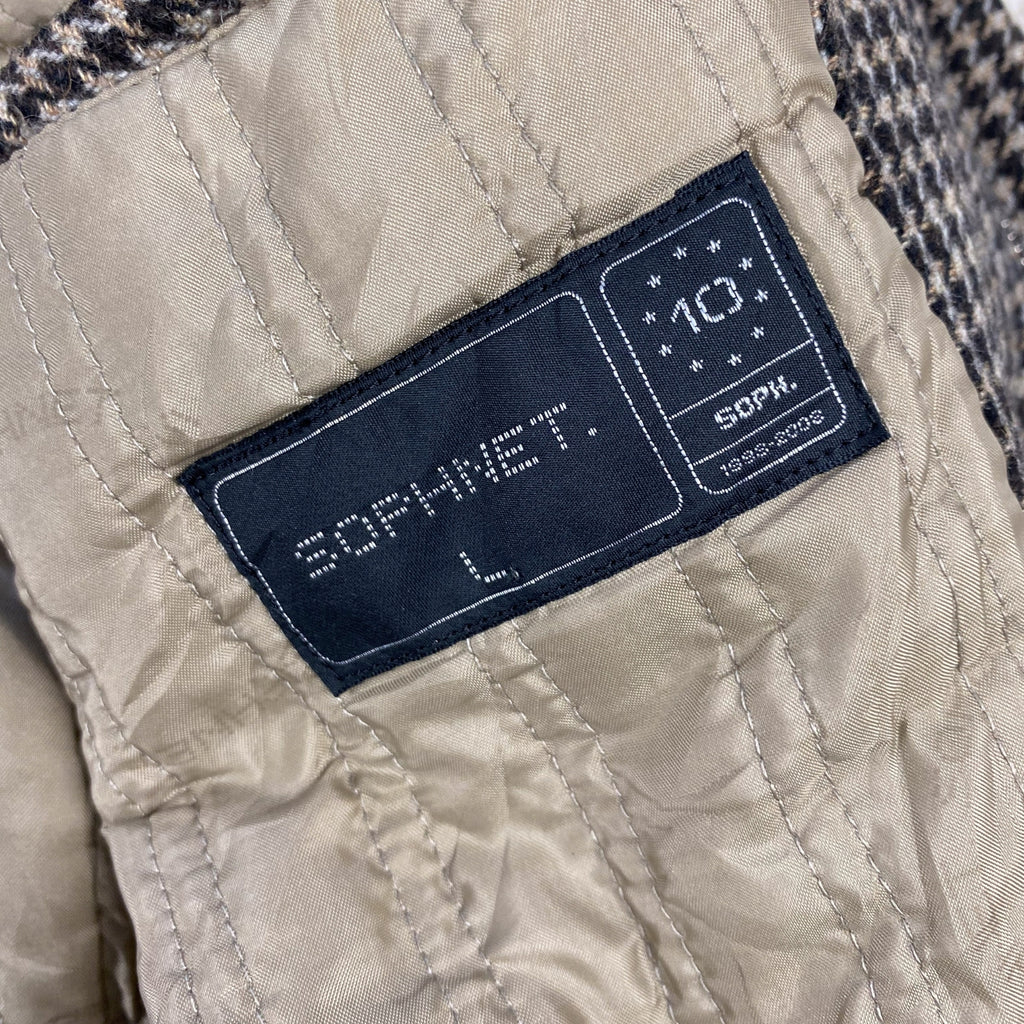 SOPHNET 10 YEAR ANNIVERSARY HOUNDSTOOTH JACKET