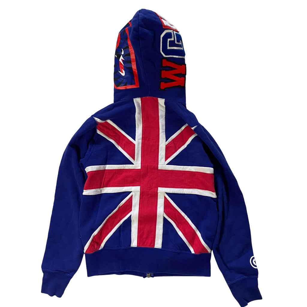 A BATHING APE UNION JACK HOODIE