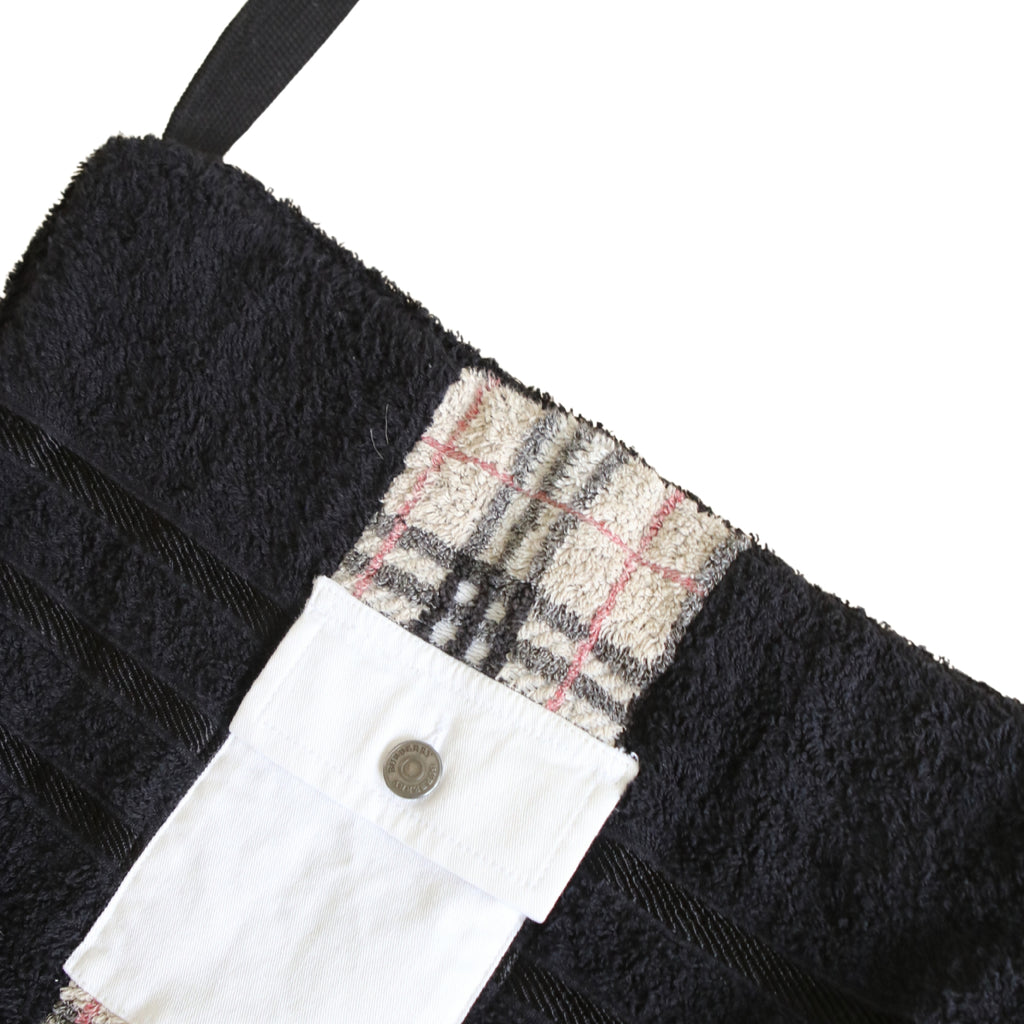 BURBERRY REWORKED TOWEL BAG