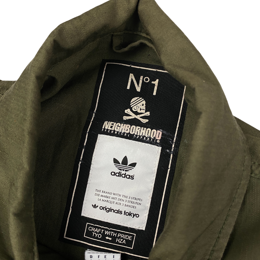ADIDAS X NEIGHBORHOOD BDU LONG SLEEVE SHIRT A W14 M Thrifty Towel