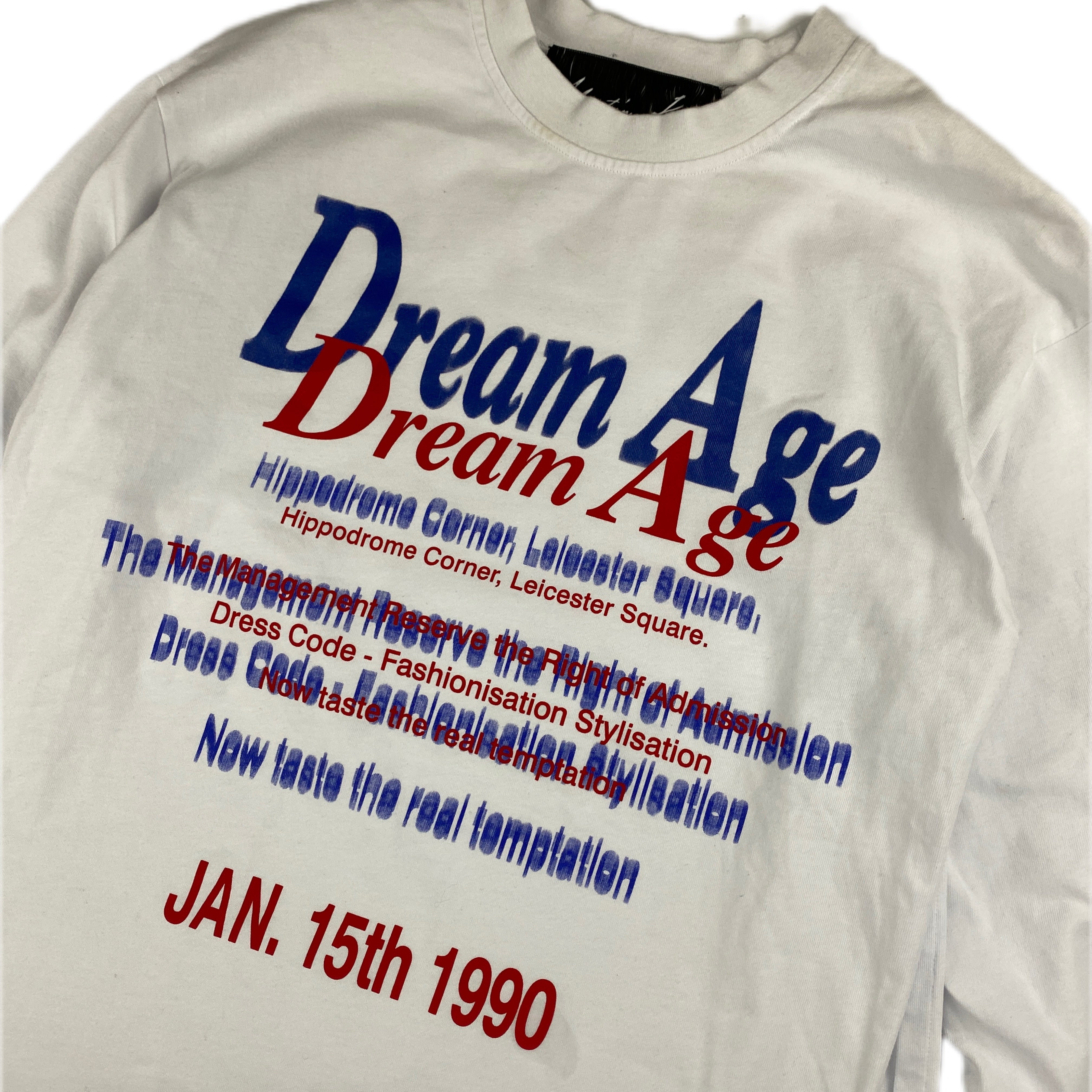 Dream Age print cotton t shirt, Martine Rose