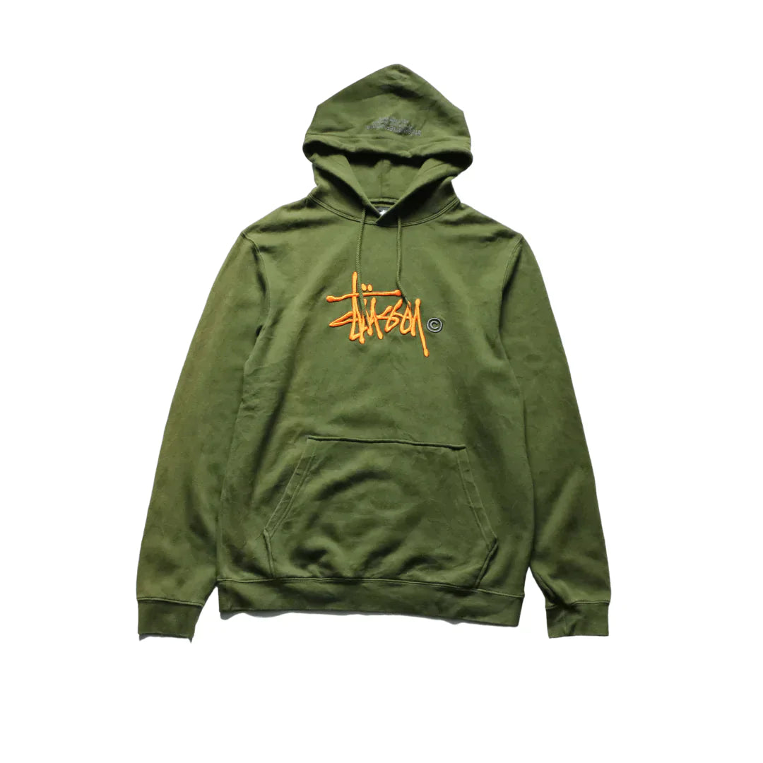 Stussy basic copyright applique 2025 hood