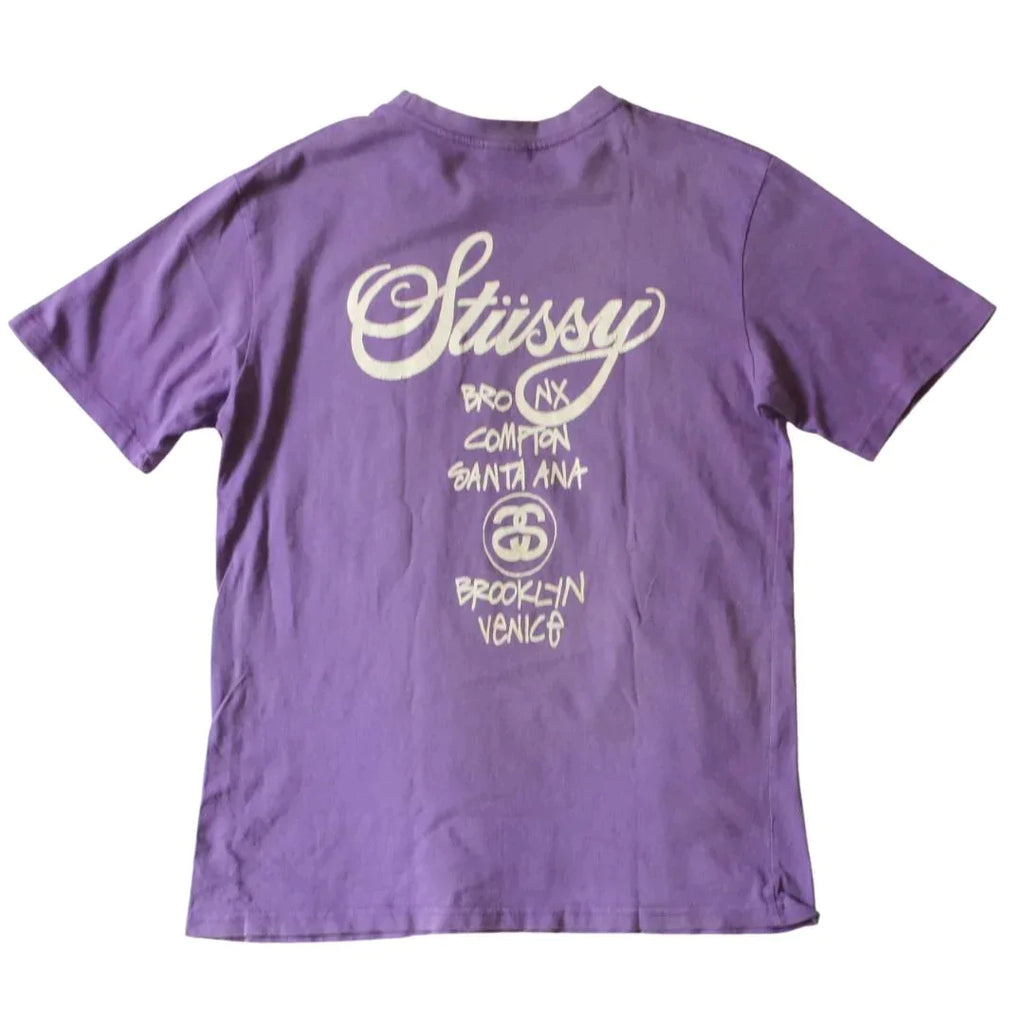 STUSSY COLLEGE TEE,  Stussy, Thrifty Towel 