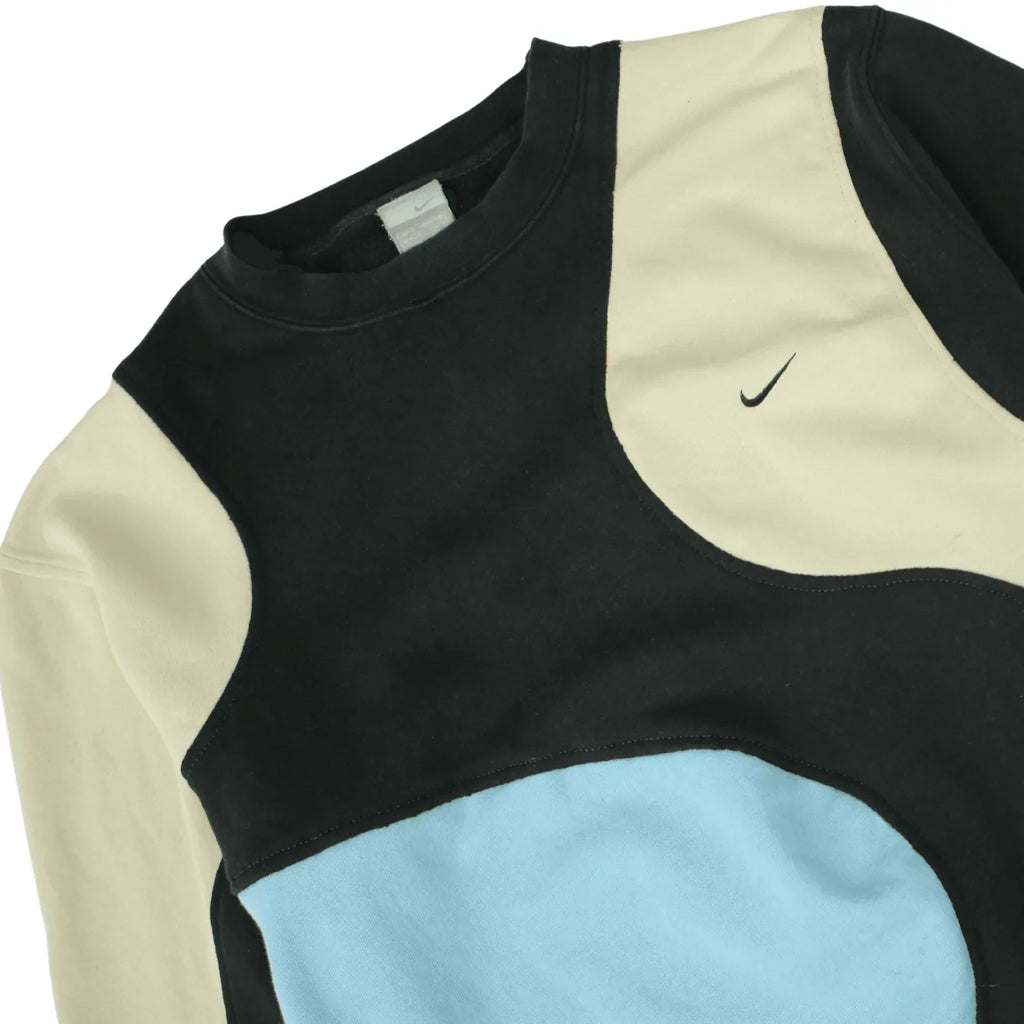 NIKE REWORKED BABY BLUE CREW,  Nike, Thrifty Towel 