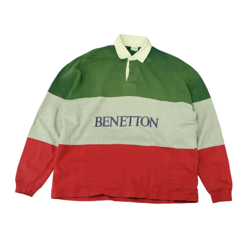 BENETTON CLASSIC STRIPE RUGBY,  Benetton, Thrifty Towel 