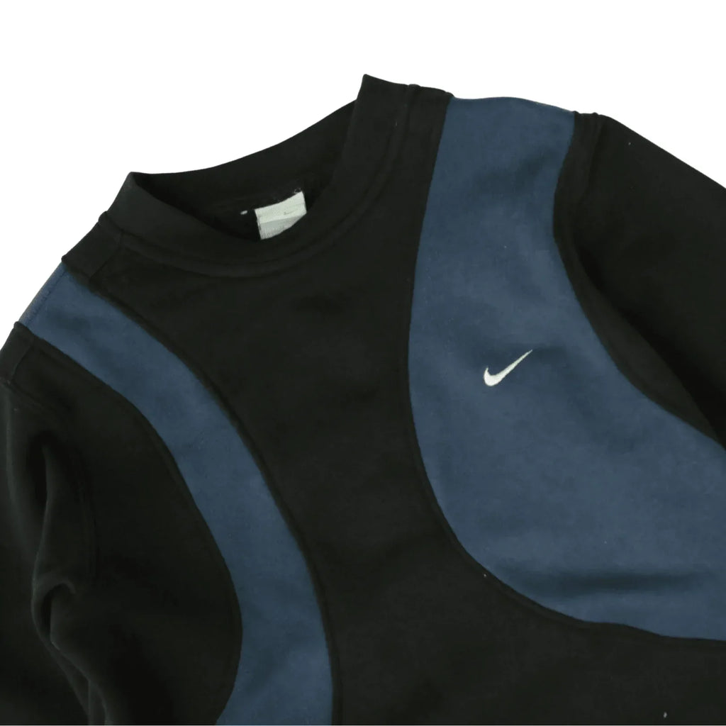 NIKE REWORKED PATTERNED CREWNECK,  Nike, Thrifty Towel 