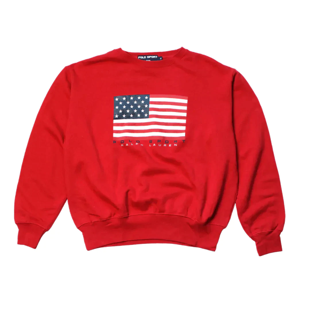 POLO SPORT FLAG SWEATER  (S)