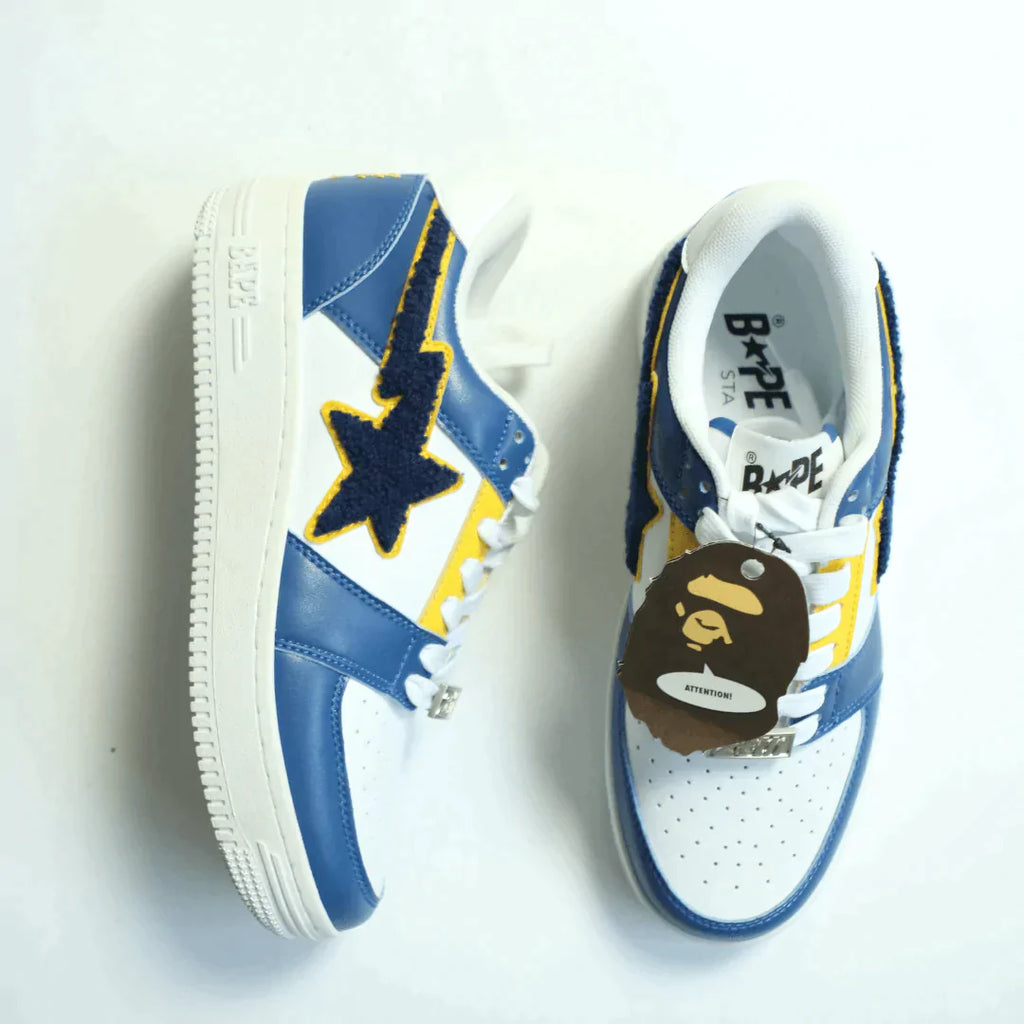 A BATHING APE PATCHED BAPE STA LOW,  A Bathing Ape, Thrifty Towel 