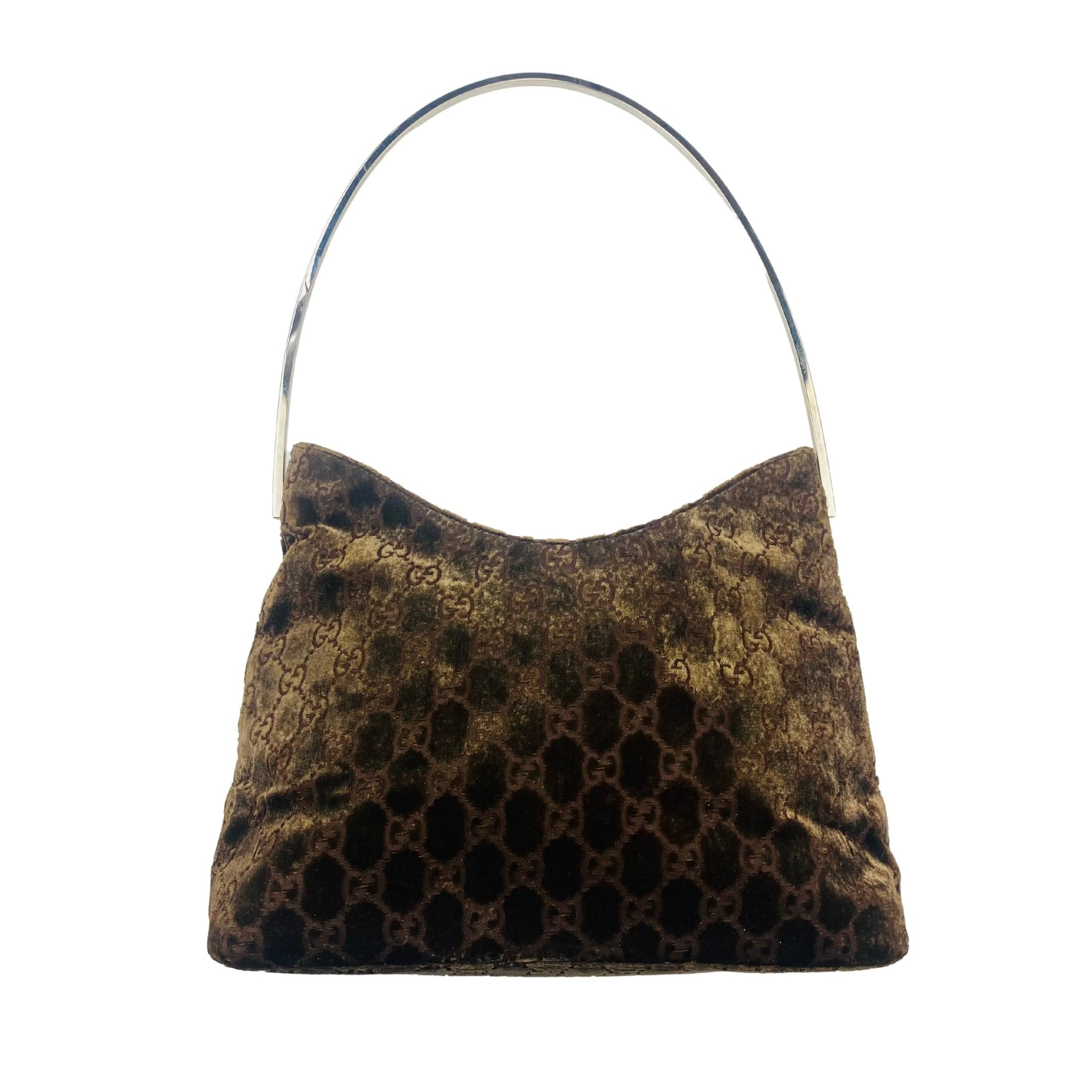 GUCCI BY TOM FORD 1997 RUNWAY VELVET SHOULDER BAG | Thrifty Towel