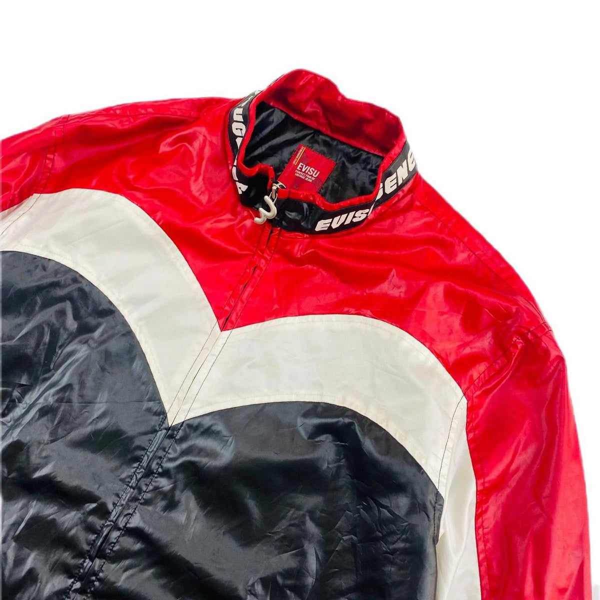 EVISU GENES BIKER JACKET (L) | Thrifty Towel