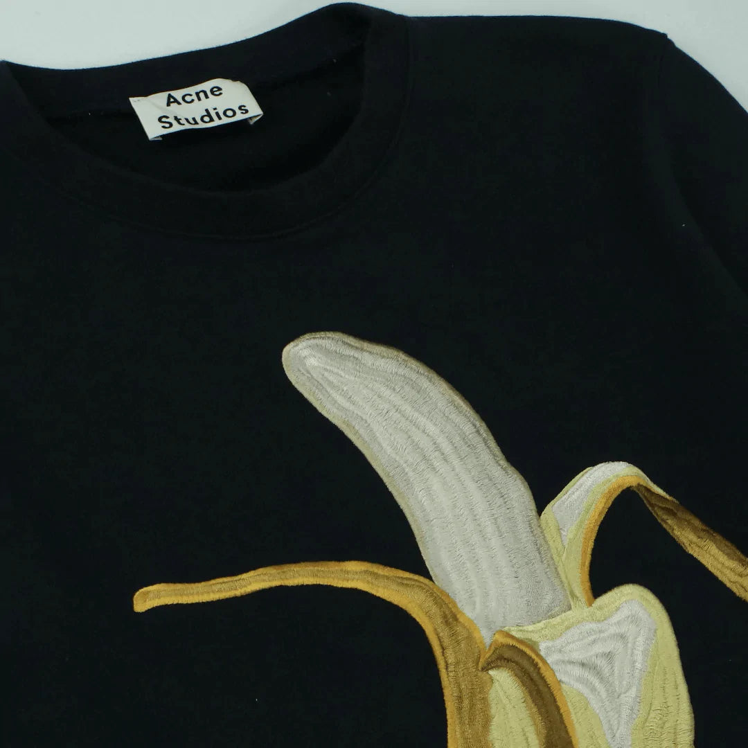 Sweatshirt Crewneck Bag Acne Banana Sweatshirt Acne Studios Banana
