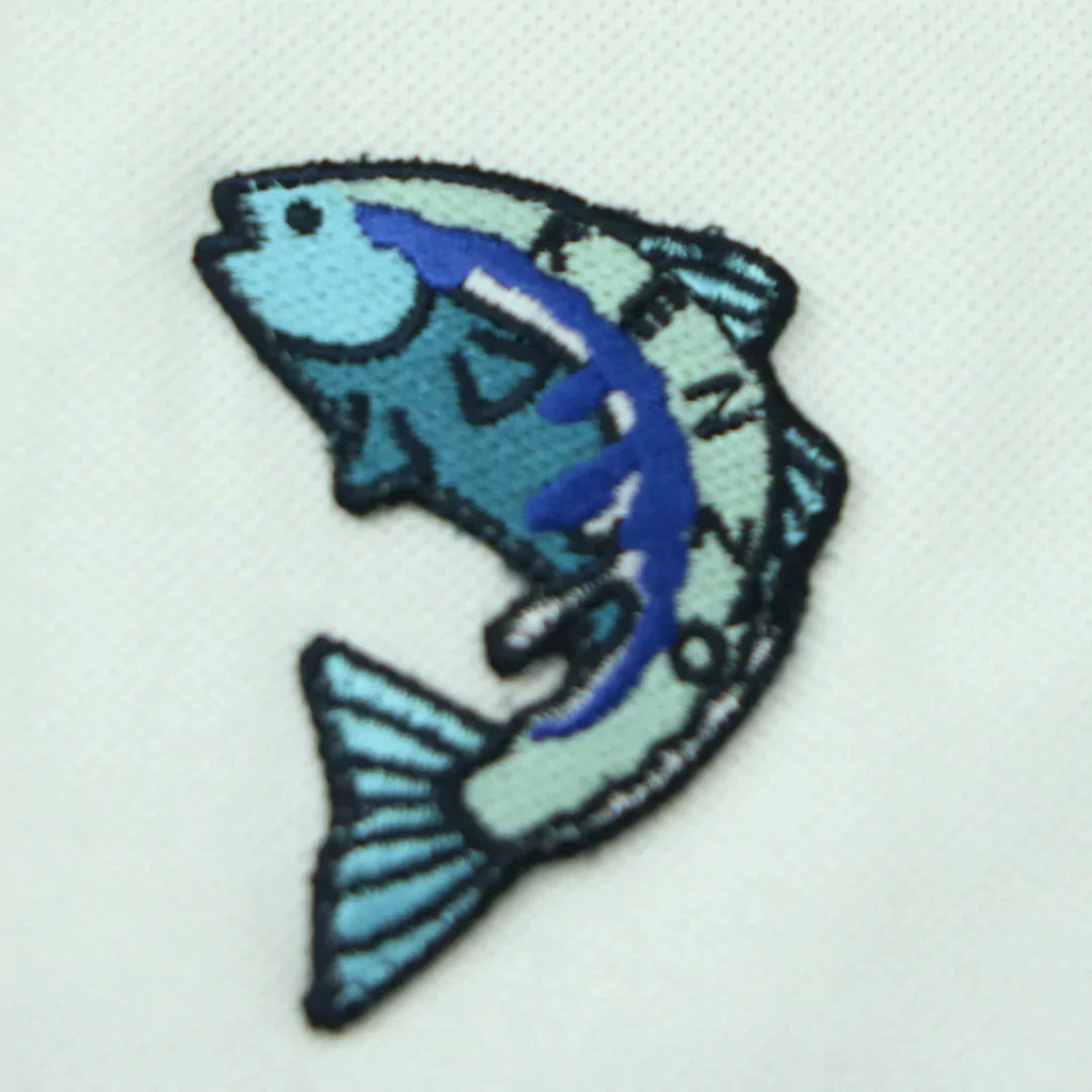 KENZO CREST FISH ARTIC POLO (L),  Kenzo, Thrifty Towel 