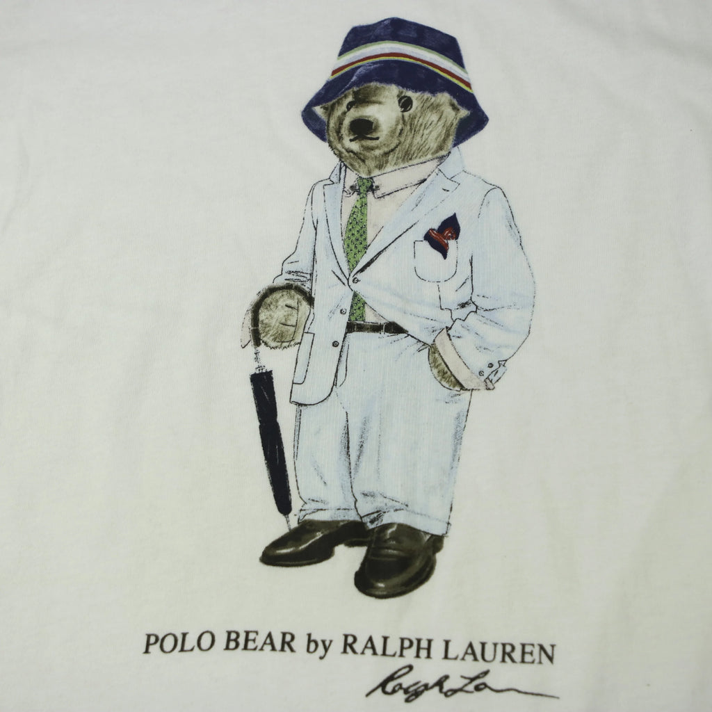 POLO RALPH LAUREN  BEAR SUIT GANGSTER TEE (S),  Polo Ralph Lauren, Thrifty Towel 