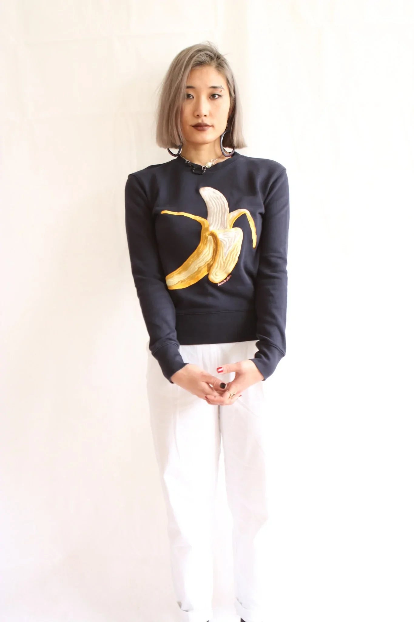 Acne studios banana sweatshirt online