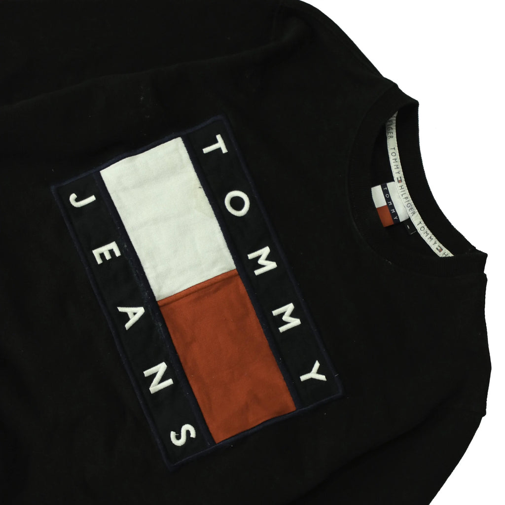 TOMMY JEANS FLAG SWEATER,  Tommy Hilfiger, Thrifty Towel 