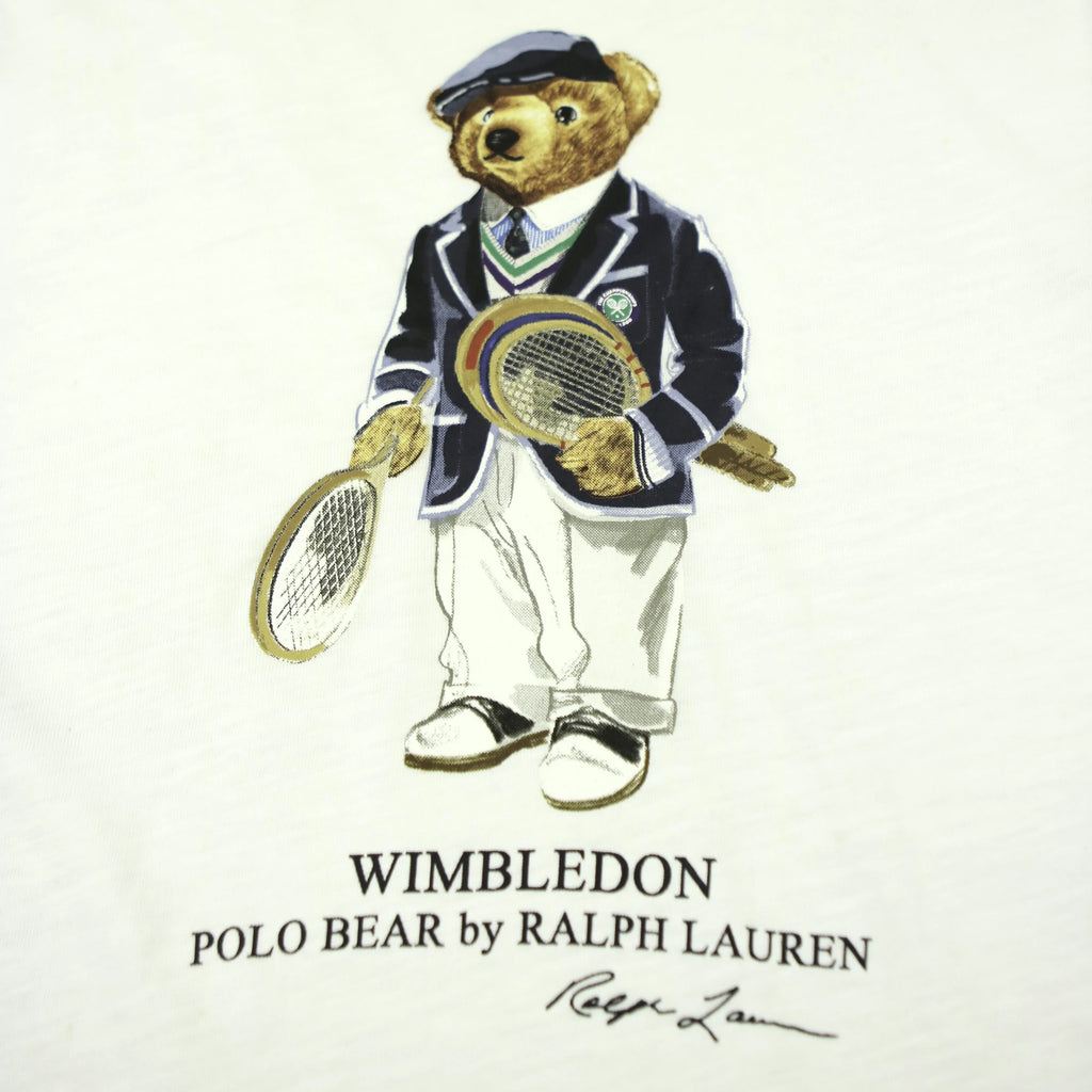 POLO RALPH LAUREN WIMBELDON BEAR TEE (XS),  Polo Ralph Lauren, Thrifty Towel 